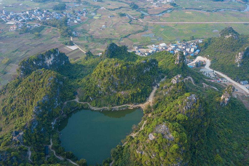 广西武宣县八仙天池图片